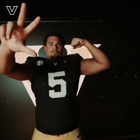 Sport Celebrate GIF by Vanderbilt Athletics