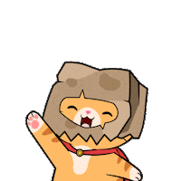 See Ya Goodbye Sticker by Silly Kitties