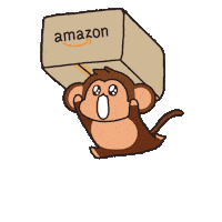 Happy Amazon Sticker by Chimpers