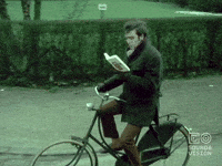 Bookworm Texting And Driving GIF by Beeld & Geluid