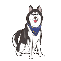 Dogs Puppy Sticker by Sharing Alaska