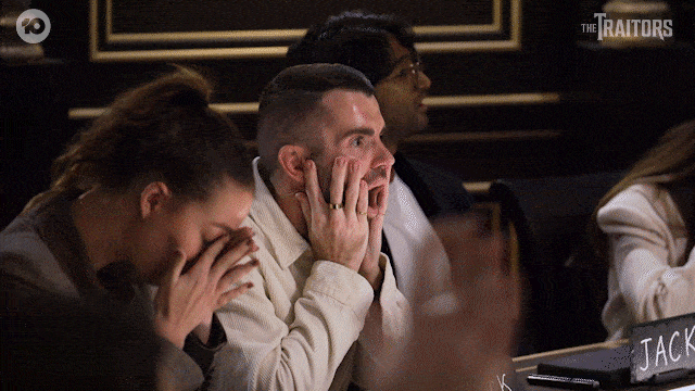 Traitorsau GIF by The Traitors Australia