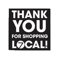 Shop Local Sticker by SEVEN haircare