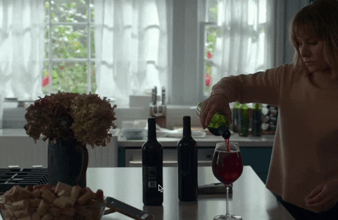 helloterence giphyupload wine drinking pouring GIF