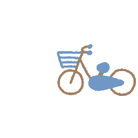 自転車 Sticker