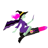 dmbeauty halloween pink beauty magic Sticker