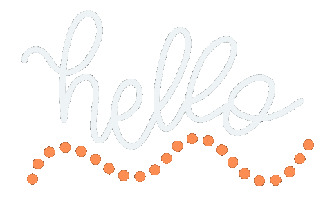 Created Journey Hello Sticker