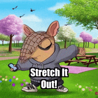 Fitness Stretch It Out GIF by Chillo Dillo