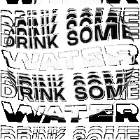 Refreshing Drink Water Sticker
