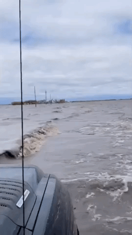 'Worst Day Yet': Flooding Submerges Farms and Roads in South Manitoba