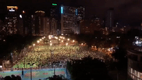 Crowd in Hong Kong Defies COVID-19 Gathering Ban for Tiananmen Square Anniversary Vigil