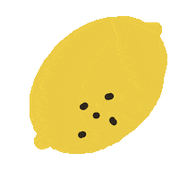Fruit Lemon Sticker by True Botanicals