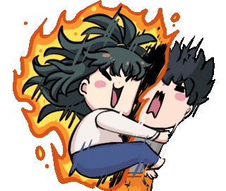 Excited Love You Sticker by Jin