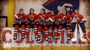 ice hockey fun GIF by Robert Morris University Athletics