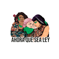 Argentina Abortolegal Sticker by Socorristas en Red (feministas que abortamos)