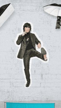 Posing Lets Go GIF by Jerry Habibi