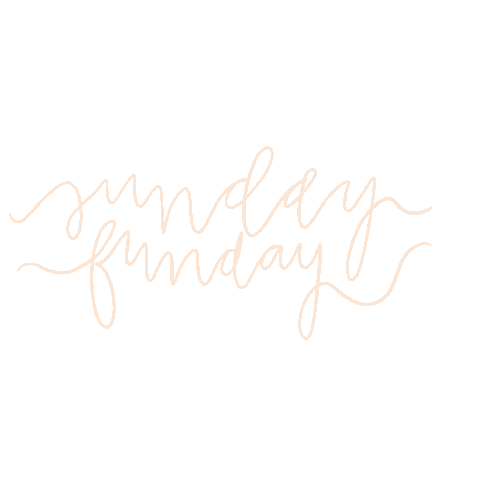 Days Of The Week Sunday Sticker