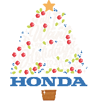 Merry Christmas Sticker by Honda