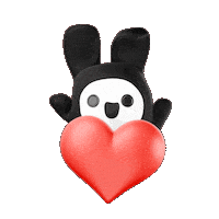 I Love You Hearts Sticker