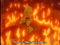 Burning Season 4 GIF by The Simpsons