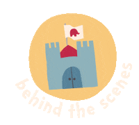 Castle Fairtrade Sticker by Babipur