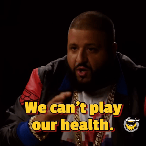 Can't play our health