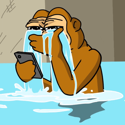 Sad Oh No GIF by Ponke