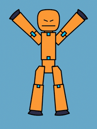 Angry Hold Up GIF by StikBot