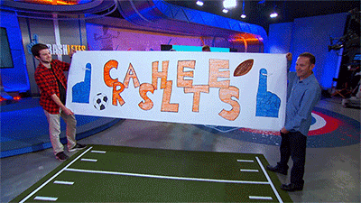 rob gronkowski running GIF by Nickelodeon