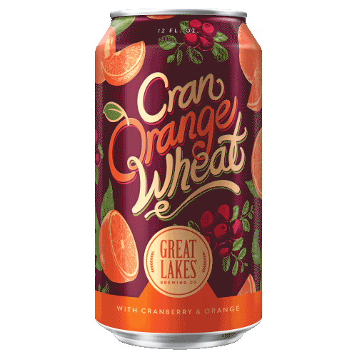 Wheat Beer Orange Sticker by Great Lakes Brewing Co