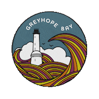 Greyhopebay greyhopebay greyhope greyhope bay torrybattery Sticker