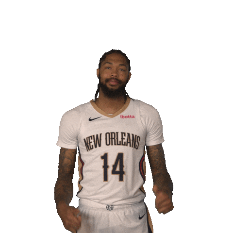 Happy Brandon Ingram Sticker by New Orleans Pelicans