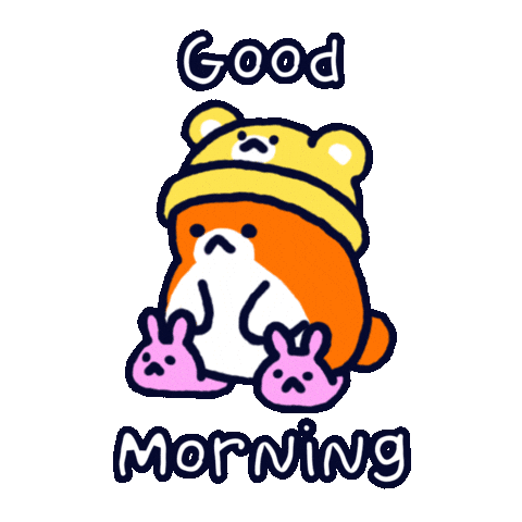 Good Morning Sticker Sticker