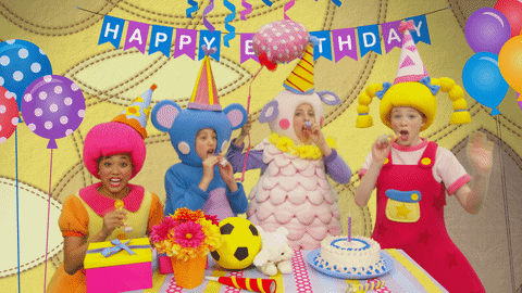 Happy Party GIF by Mother Goose Club