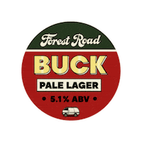 What The Buck Sticker by Forest Road Brewery
