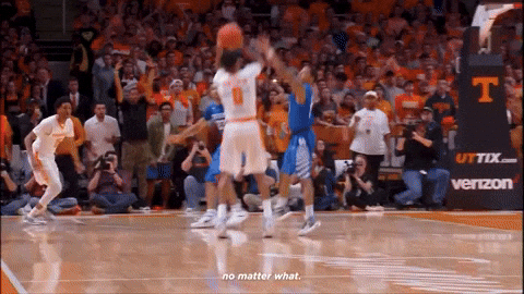 Basketball Orange GIF by Tennessee Athletics