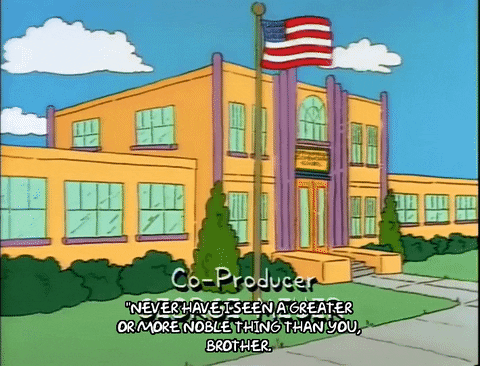 Season 2 School GIF by The Simpsons