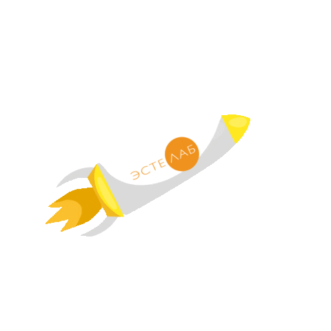 Estelab giphyupload космос ракета estelab Sticker