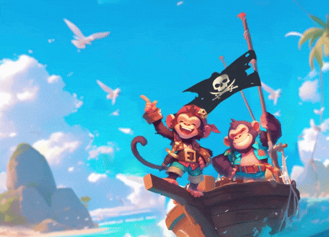 Lets Go Monkeys GIF by MGA Games