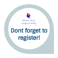 PHTSociety register dont forget register now phts Sticker