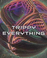 TrippyEverything trippy psychedelic digital artwork GIF