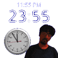 11 Pm Sticker