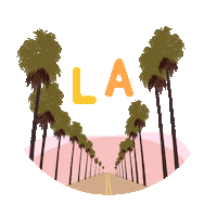 Los Angeles Blog Sticker by Love and Loathing Los Angeles