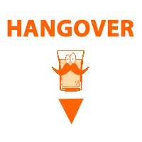 Alcohol Hangover Sticker by Shotjepedia