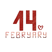 February Sticker
