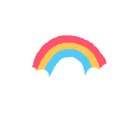 applepier giphyupload rainbow colorful yuckapy Sticker