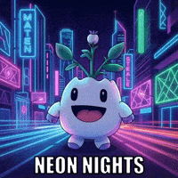 Neon Lights GIF by Magic Eden