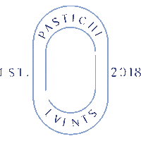 pasticheeventscan logo blue wedding brand Sticker
