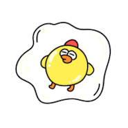 Baby Chicken Sticker