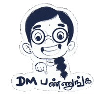 Tamil Sticker by Rafflesia Illustration